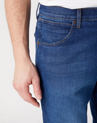 WRANGLER River Tapered Jeans - Deep Harbour Blue - 112341404
