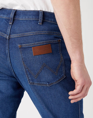 WRANGLER River Tapered Jeans - Deep Harbour Blue - 112341404