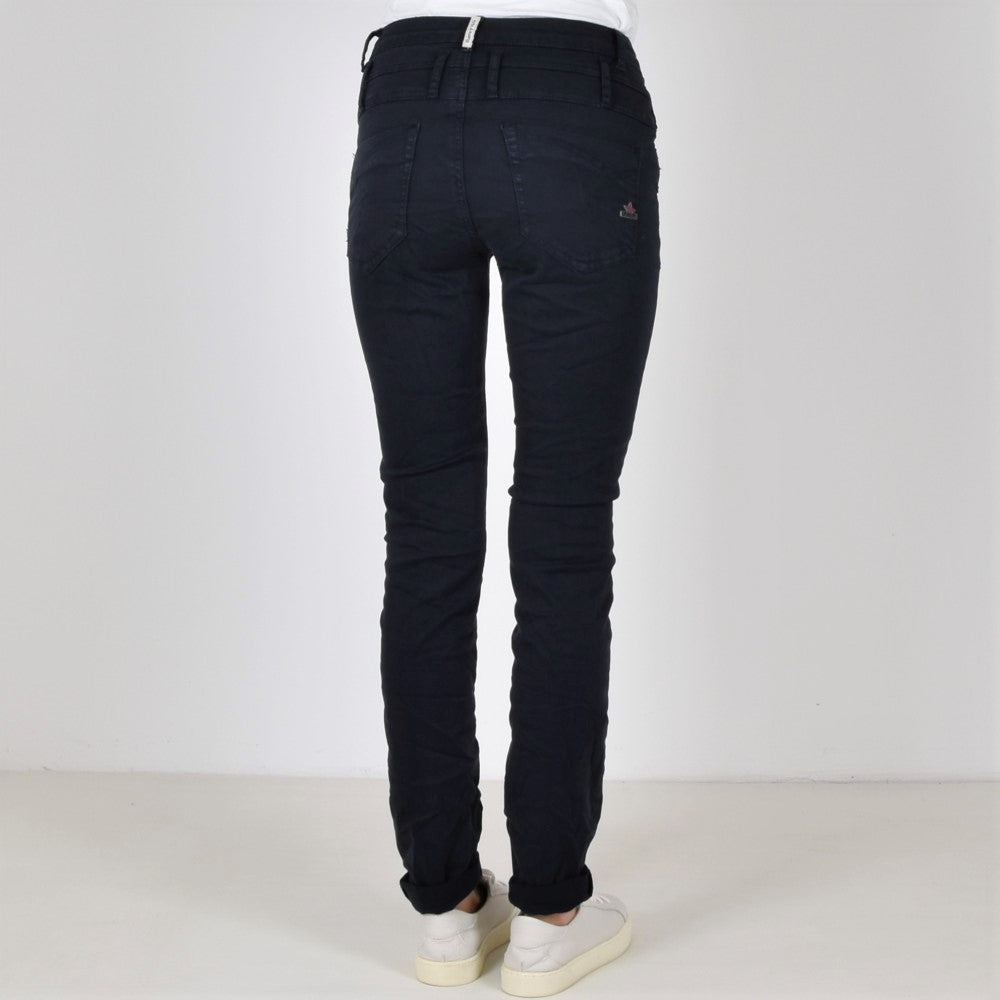 BUENA VISTA Florida Slim Fit - Midnight Twill Navy - 888 B5737 4003.1177