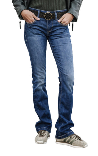 FREEMAN T. PORTER BETSY S-SDM Schlaghose - Coastal Indigo Wash - 25393 948.F0346