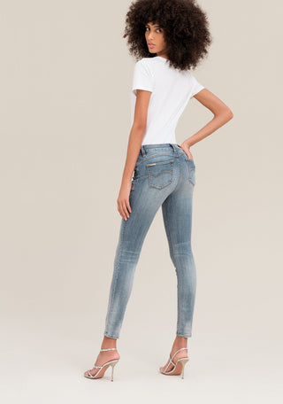FRACOMINA BELLA Five Pocket - Skywashed Denim Blue - FR20SPJBELLA1_351
