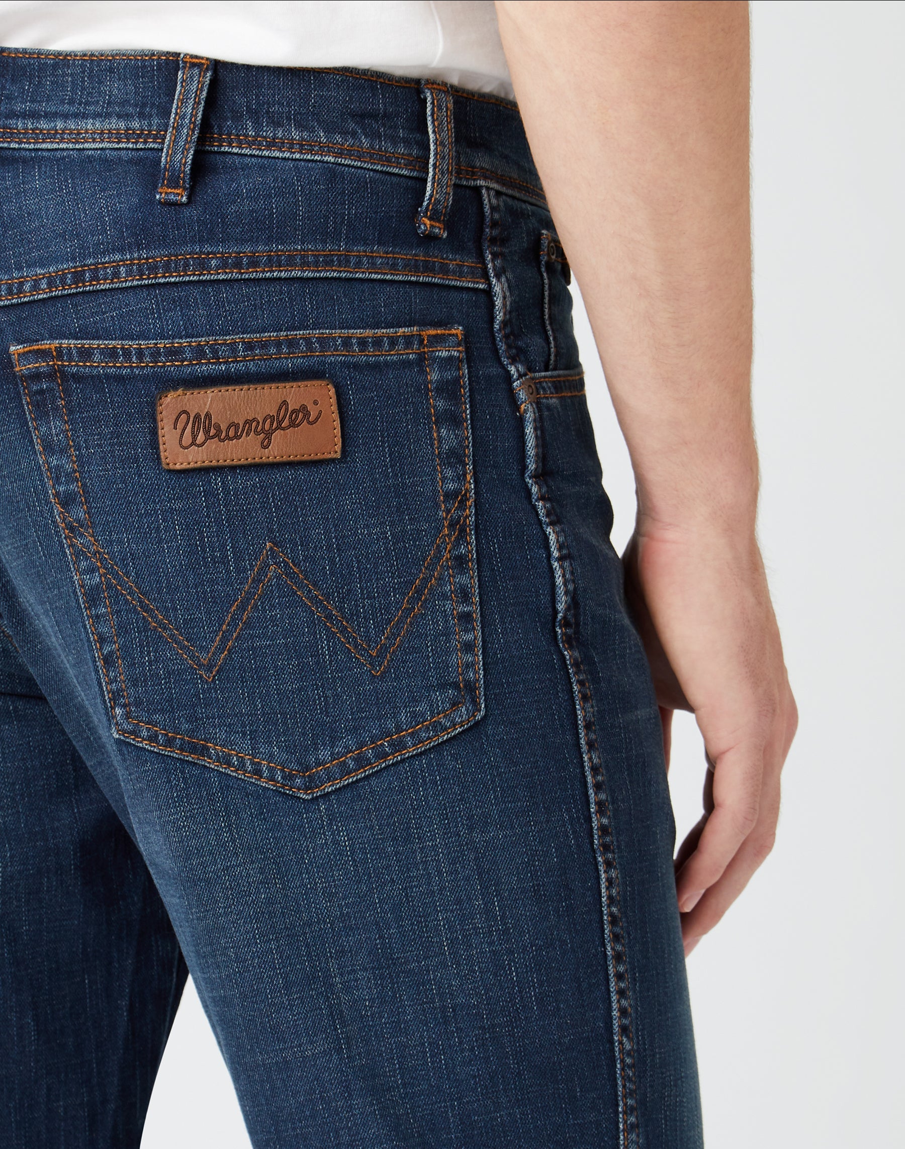 WRANGLER TEXAS Five Pocket - Vintage Indigo Stone - W12183947 von Wrangler