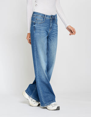 GANG 94AMELIE WIDE - wide fit Jeans breeze wash 122734 490.7852