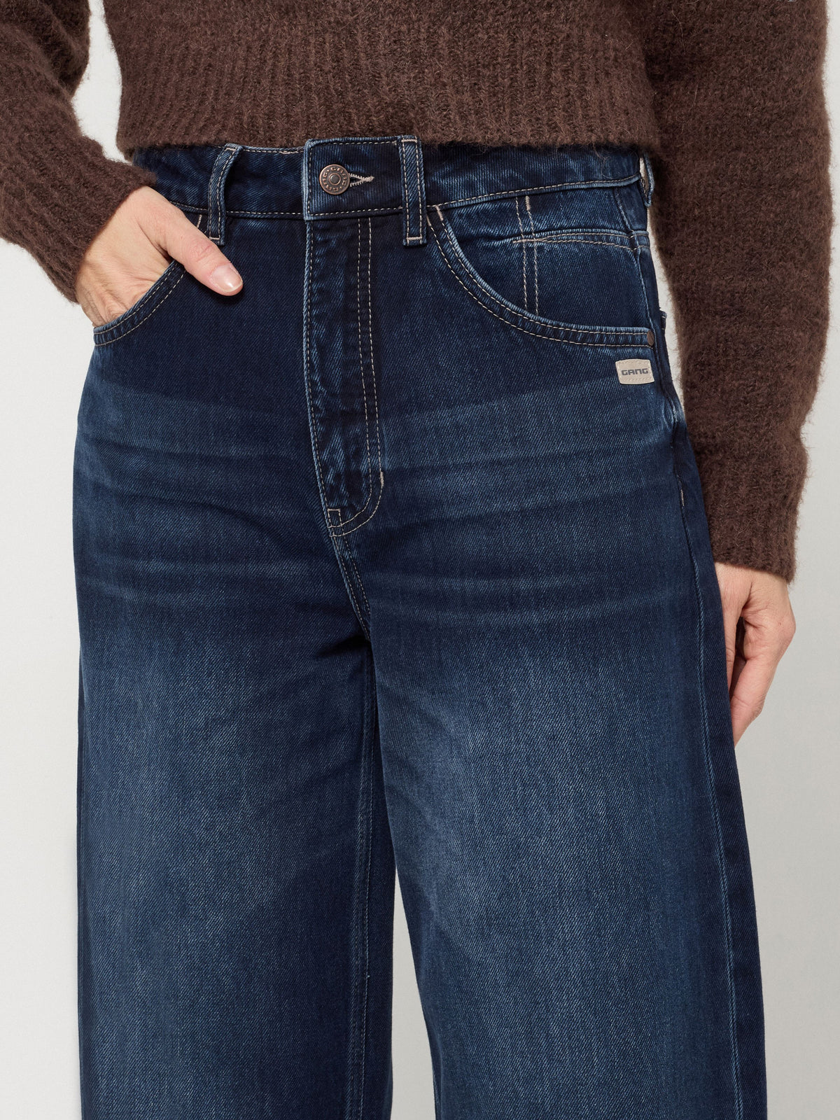 GANG 94SARINA - baggy fit blue black 136663 807.7919 von GANG
