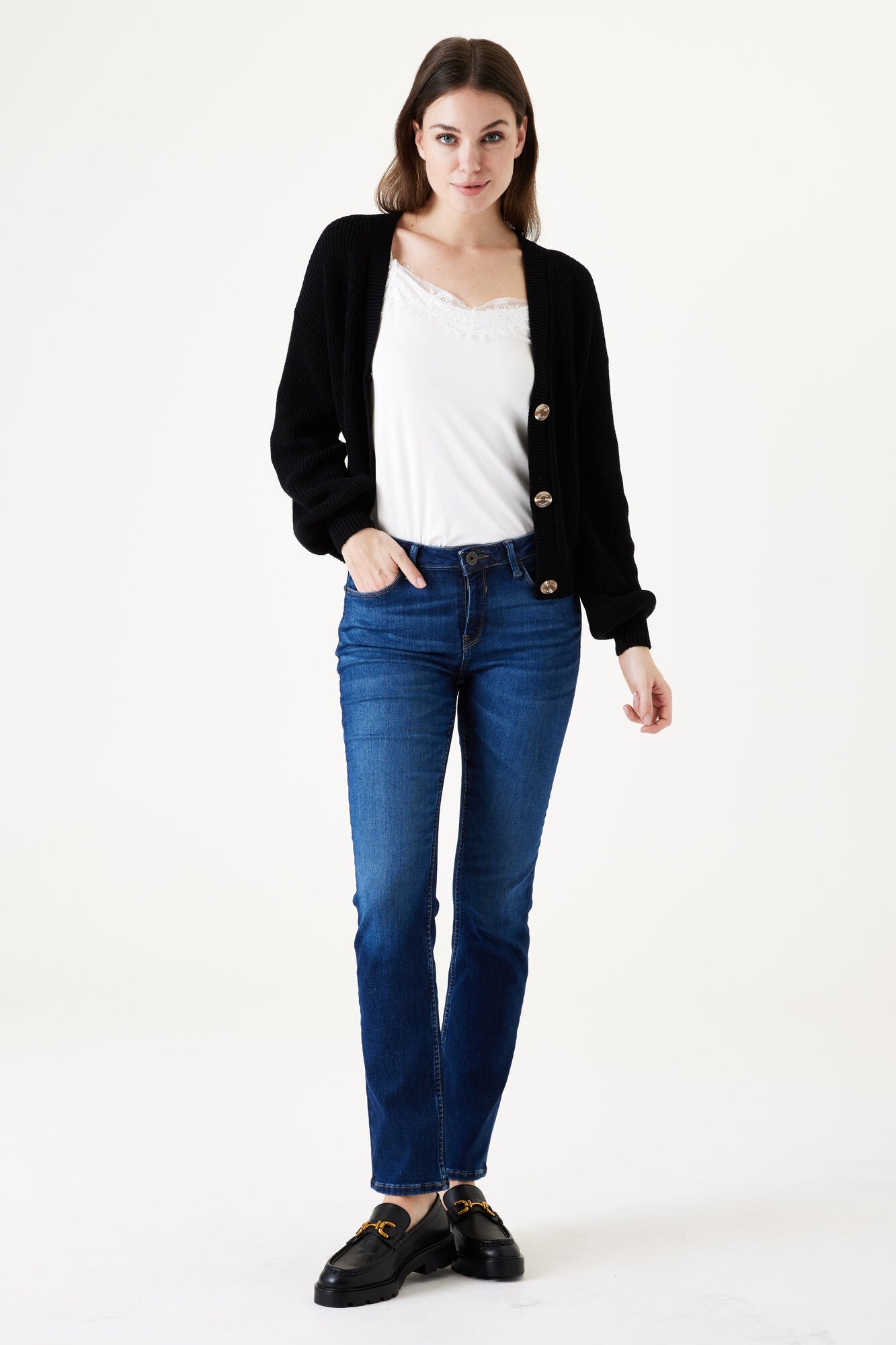 GARCIA JEANS Celia Five Pocket - Ocean Night Indigo - 248.1792 von Garcia Jeans