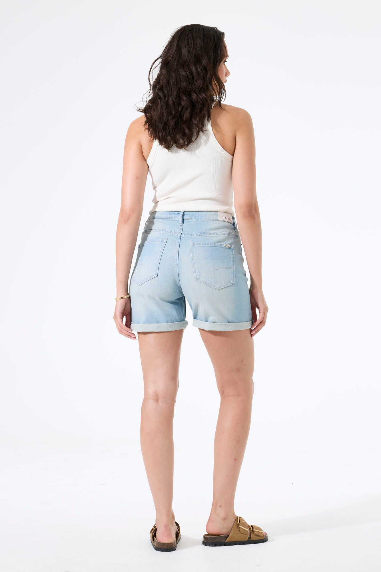 GARCIA CELIA BERMUDA light blue used 273.3312 von Garcia Jeans