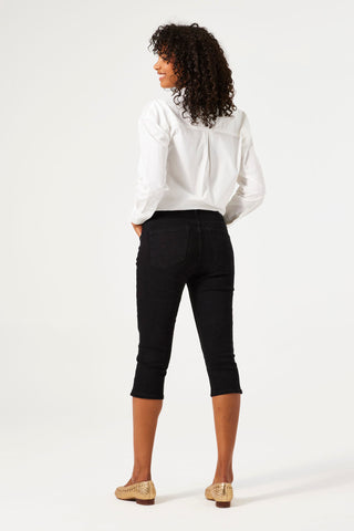 GARCIA JEANS Celia Capri Slim - Night Shadow Black - 281.3770
