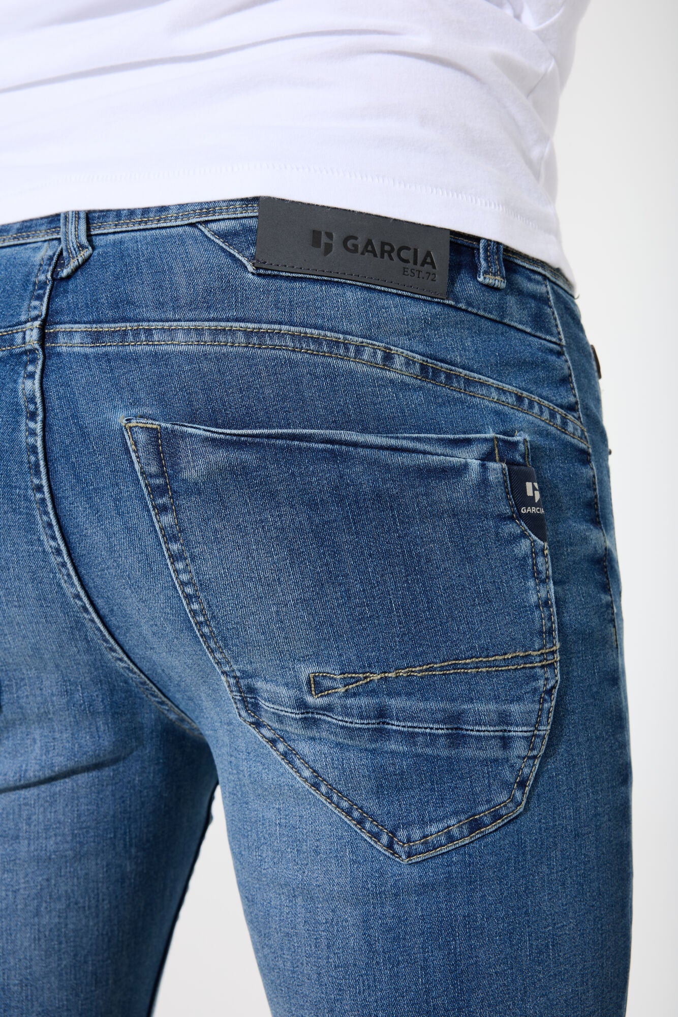 GARCIA JEANS Rocko Slim Jeans - Skywashed Indigo - 690.3919
