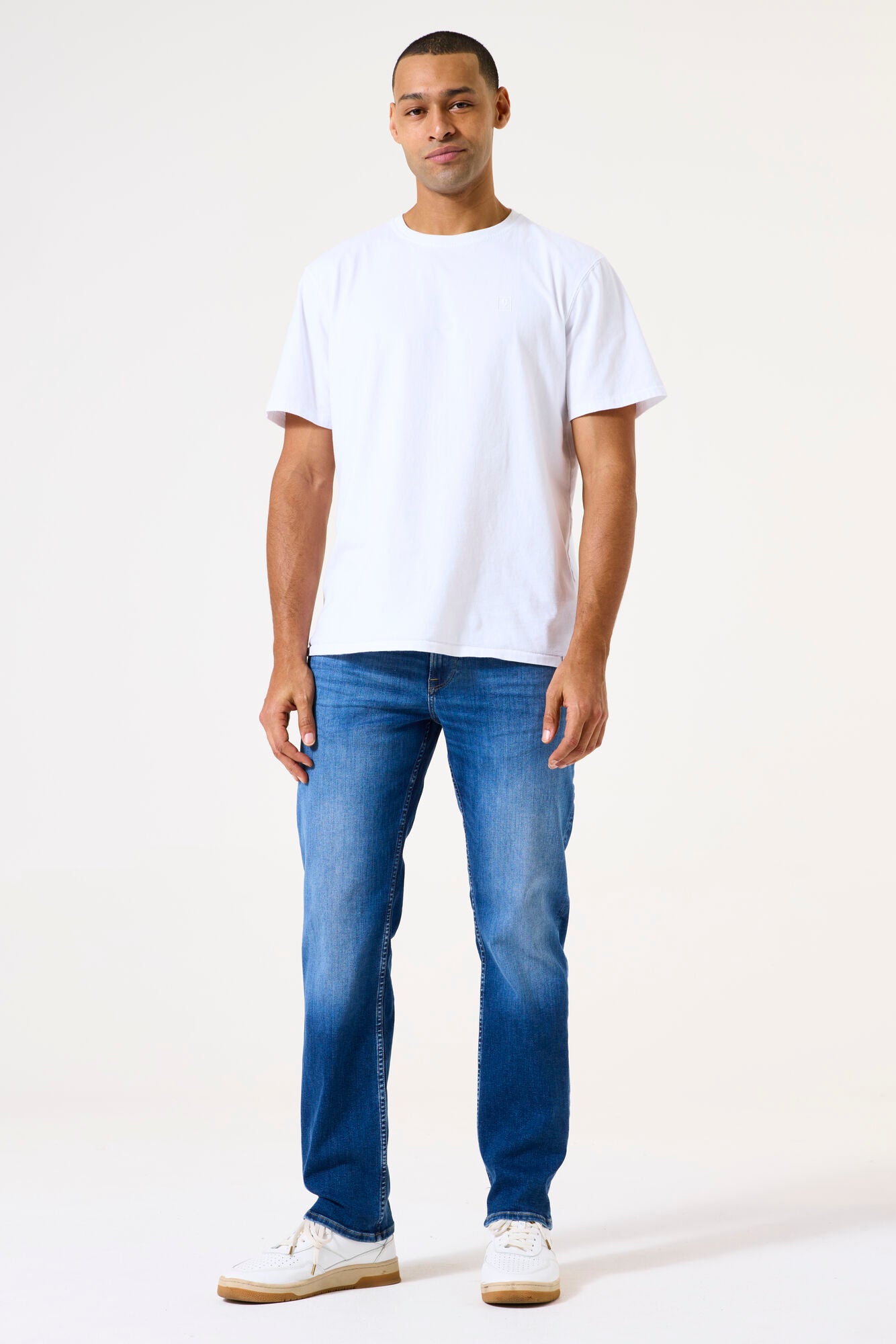GARCIA JEANS Rocko Straight - Ocean Shadow Blue - 691.3989 von Garcia Jeans