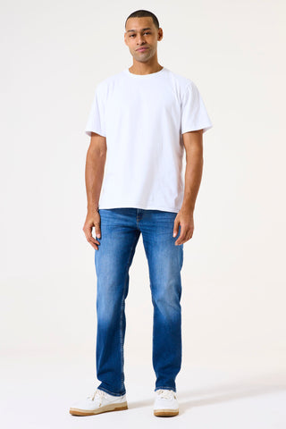 GARCIA JEANS Rocko Straight - Ocean Shadow Blue - 691.3989