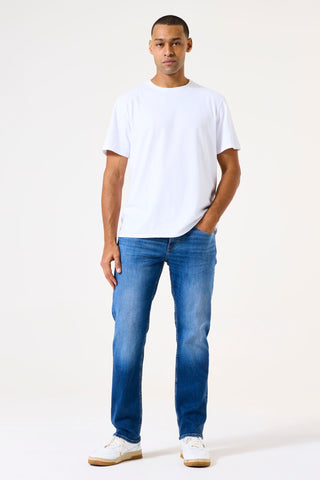 GARCIA JEANS Rocko Straight - Ocean Shadow Blue - 691.3989