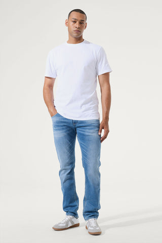 GARCIA RUSSO STRAIGHT light used blue 610.4025 - Motion Denim