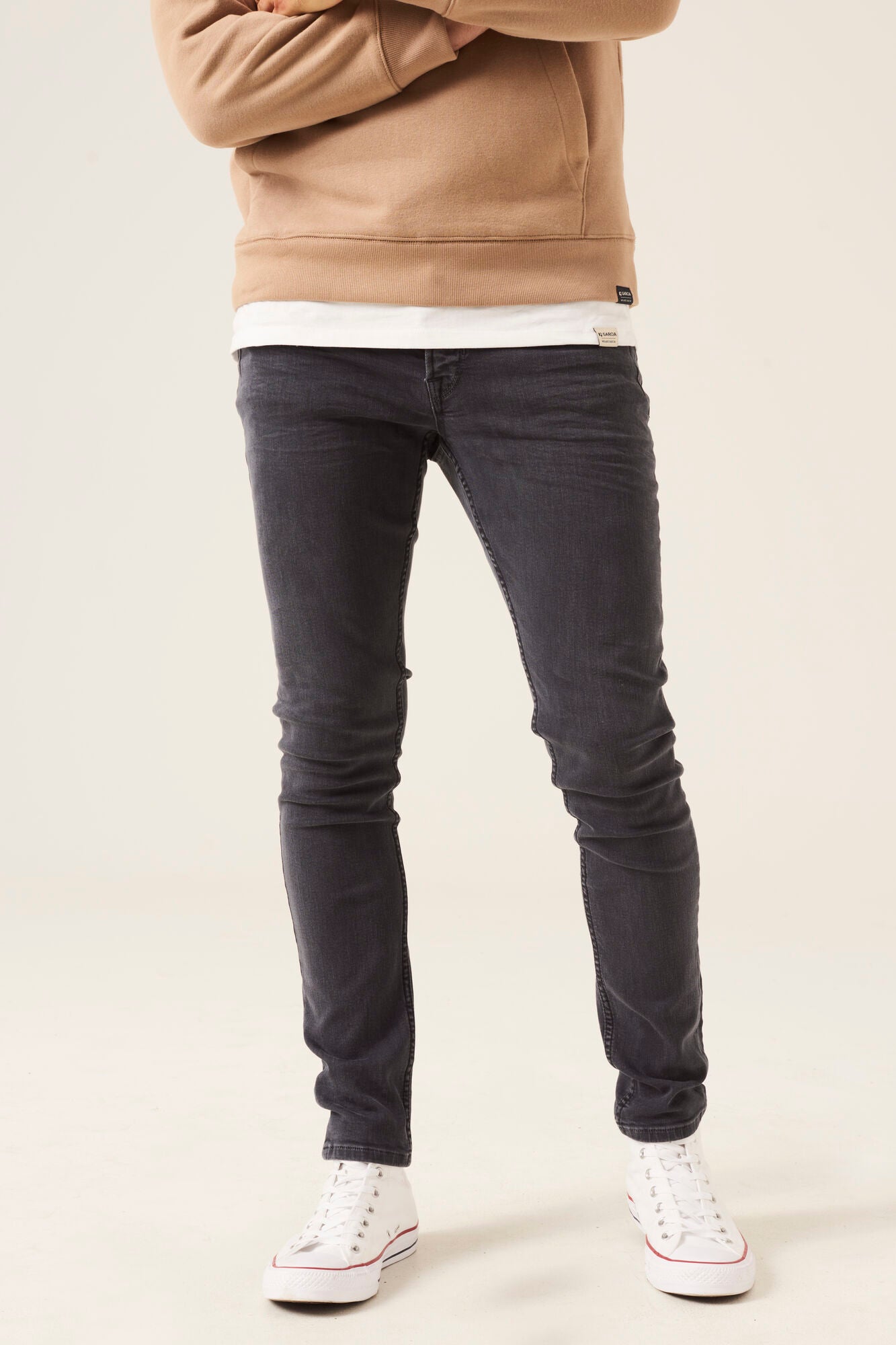GARCIA JEANS Rocko Five Pocket - Iron Harbor Grey - 690.5001 von Garcia Jeans