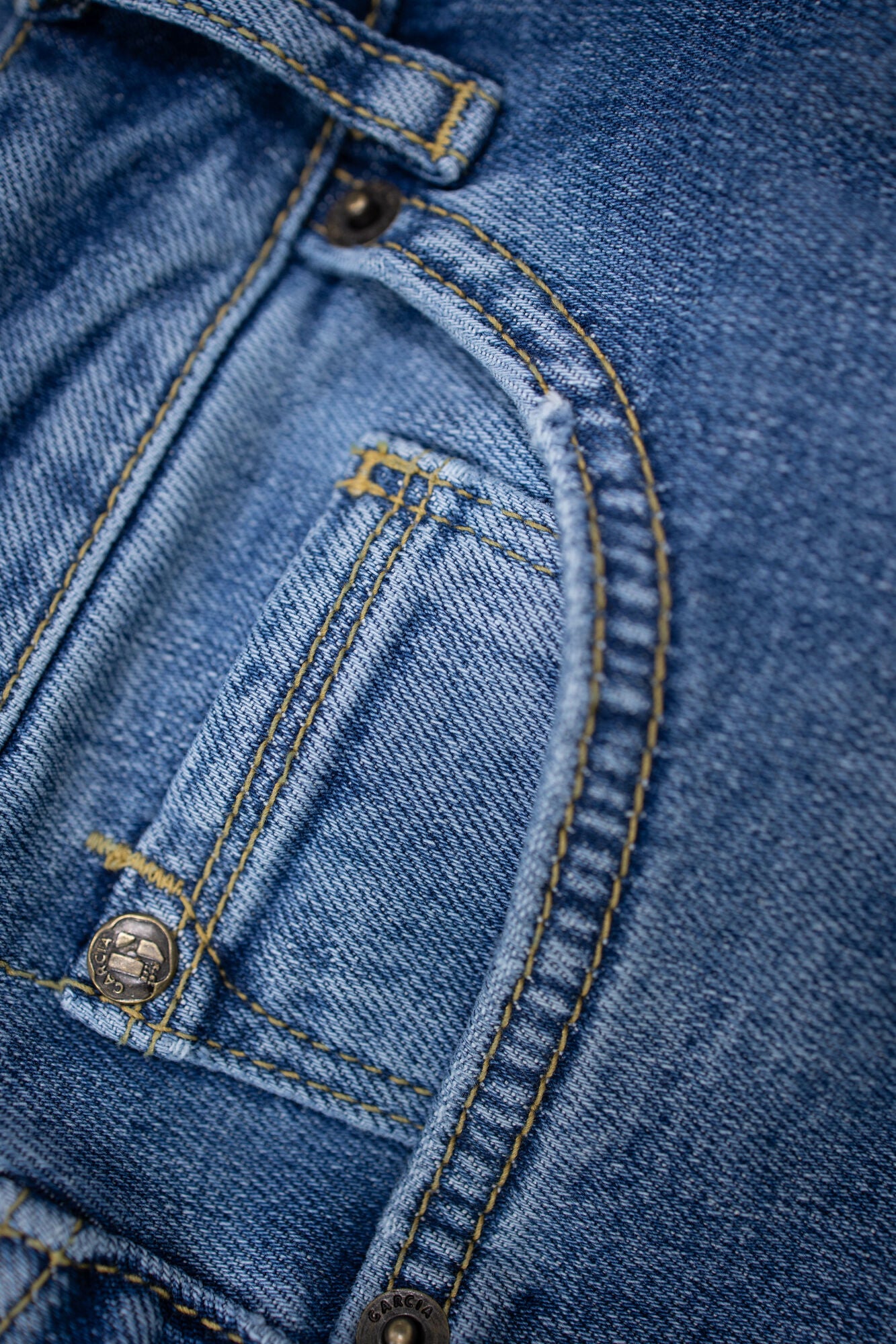 GARCIA JEANS Luisa Straight Jeans - Saltwater Denim - 295.5132 von Garcia Jeans