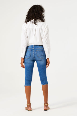 GARCIA JEANS Celia Capri Slim - Ocean Breeze Blue - 281.5192