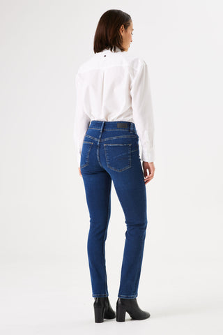 GARCIA JEANS Caro Curved Jeans - Deep Indigo Glow - 285.5915