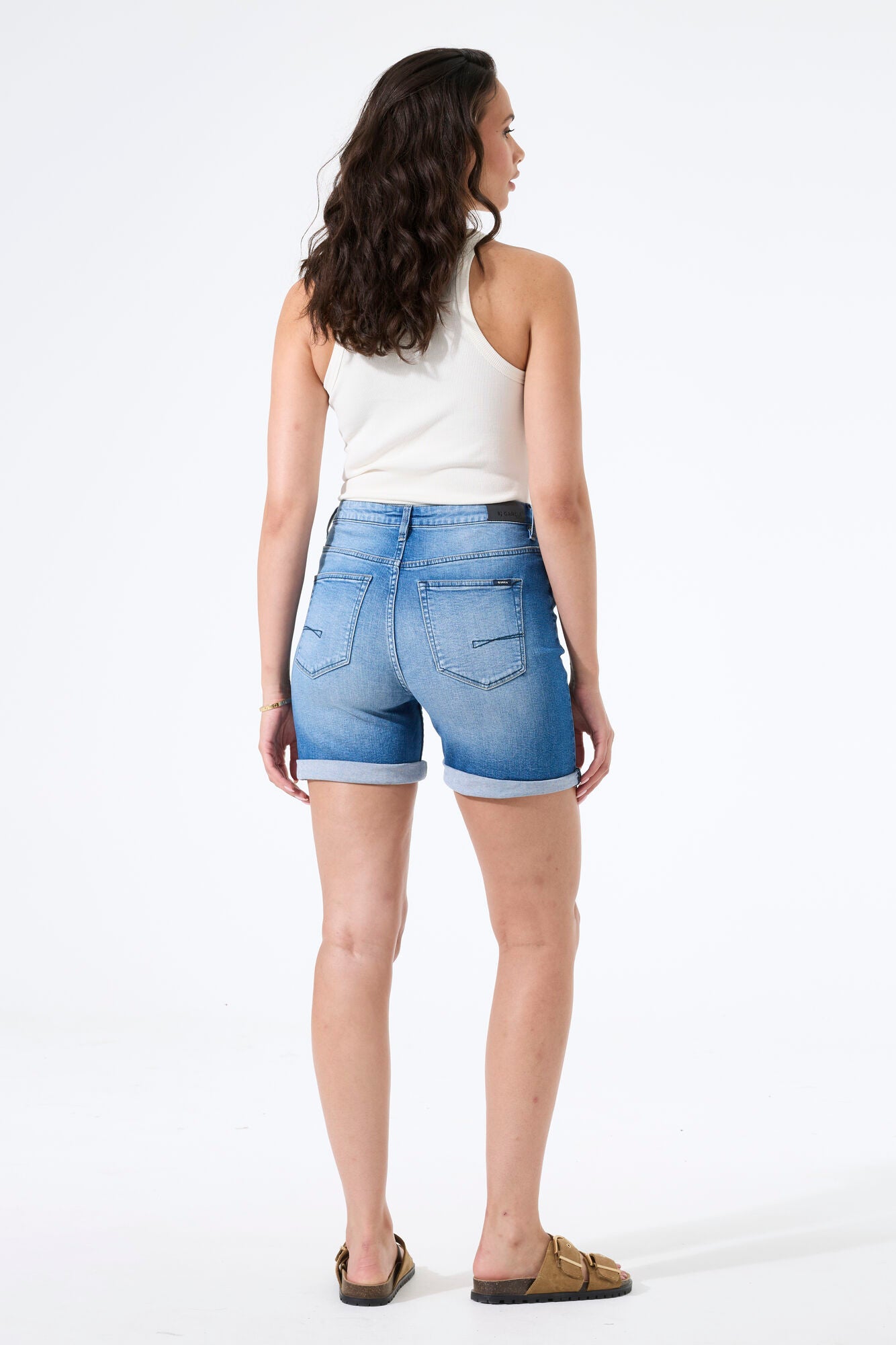 GARCIA CELIA BERMUDA medium used blue 273.5982 von Garcia Jeans