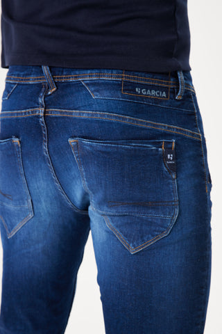 GARCIA JEANS Rocko Jeans - Vintage Blue Shade - 690.6199