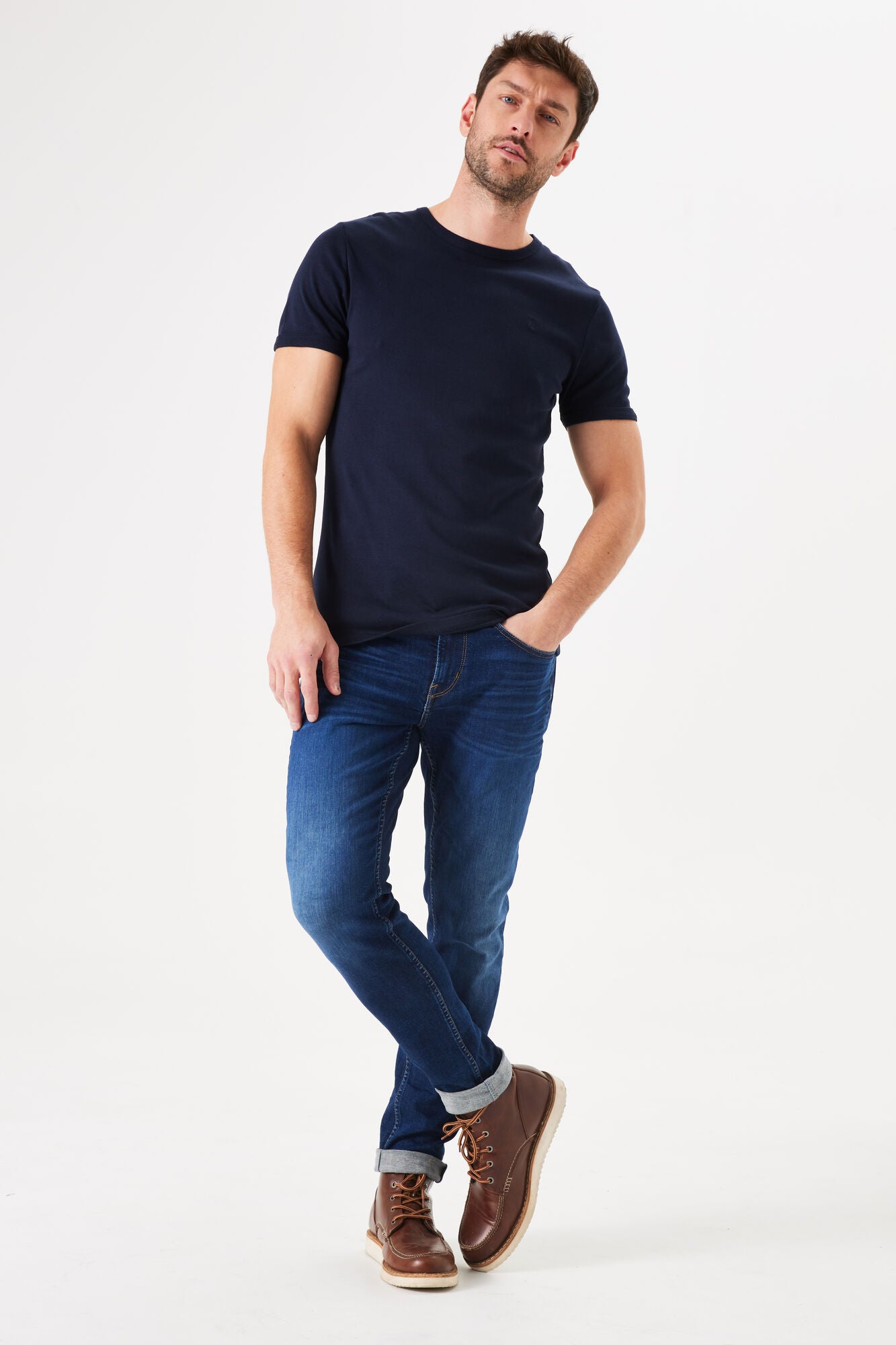 GARCIA JEANS Rocko Jeans - Vintage Blue Shade - 690.6199 von Garcia Jeans