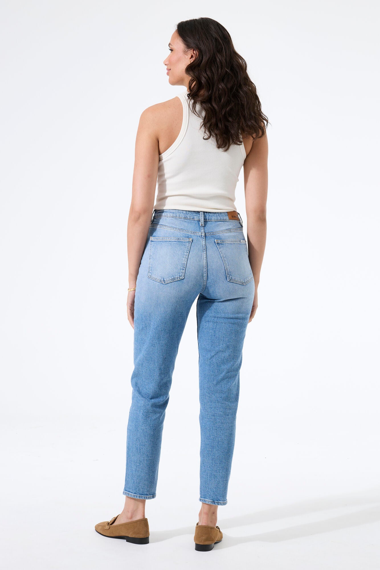 GARCIA JEANS Isabella Mom Jeans - Faded Denim Mist - 286.6382