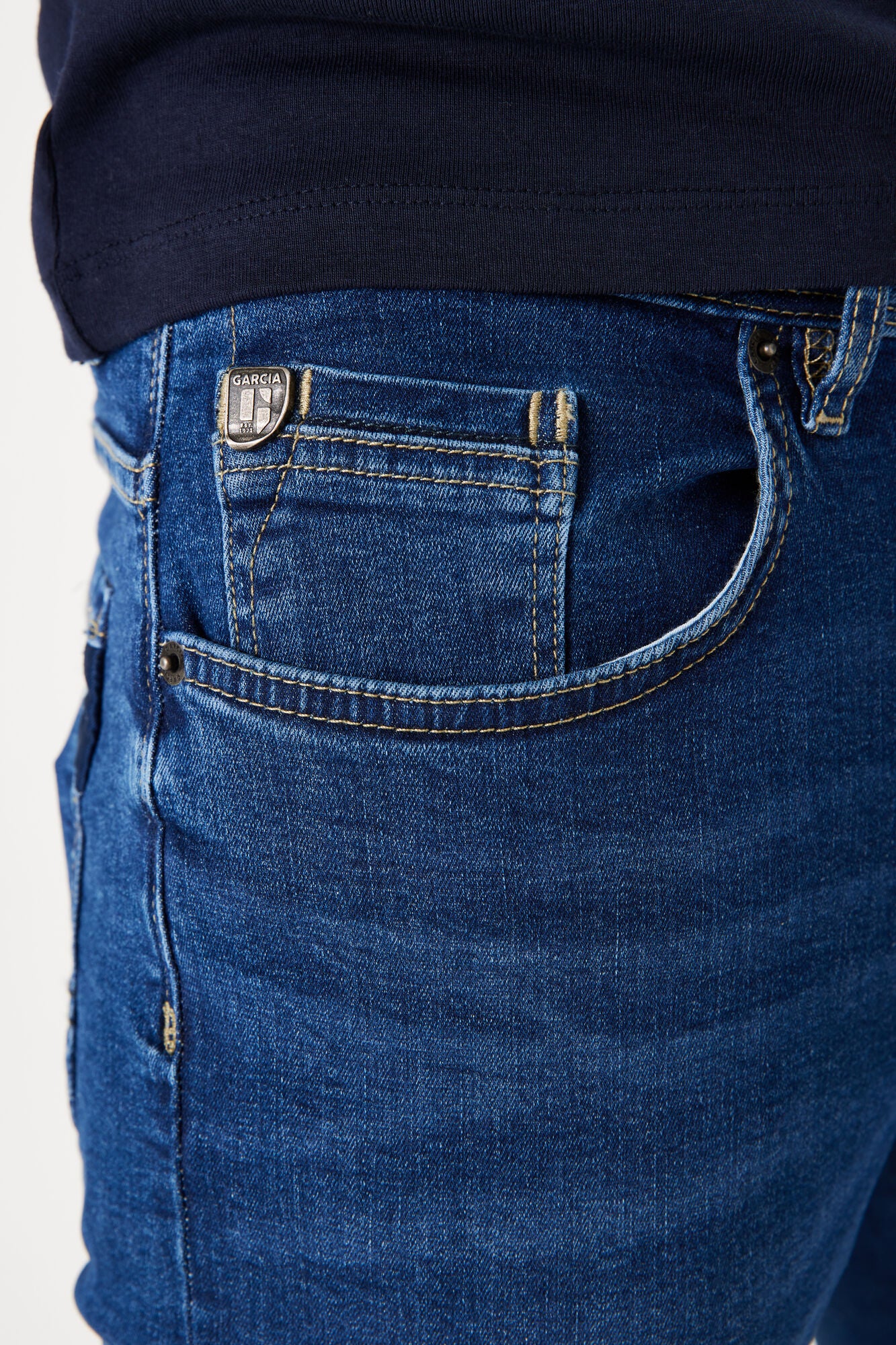 GARCIA SAVIO Jeans - Deep Indigo Wash - 630.6780