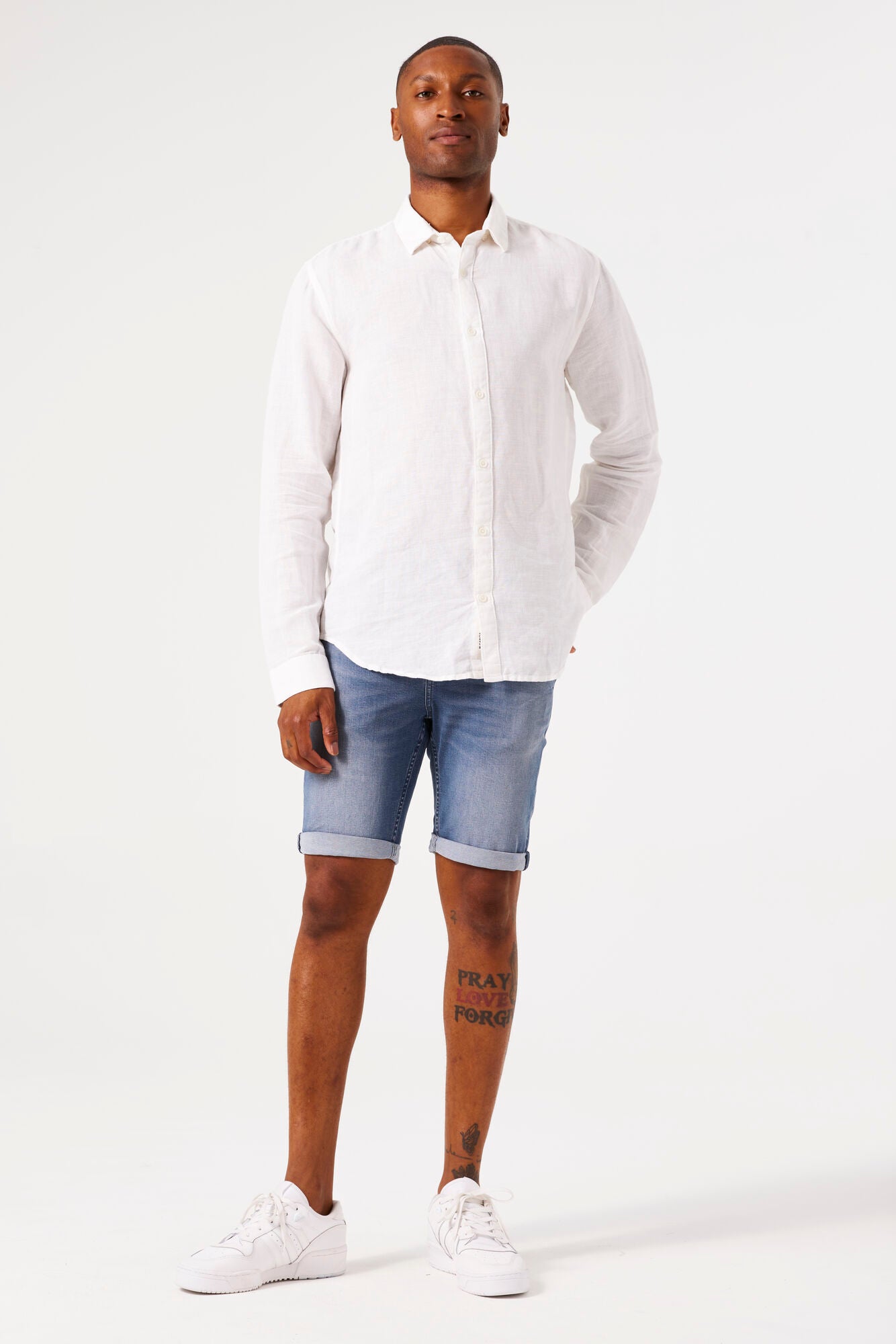 GARCIA JEANS Savio Short - Shorewashed Blue - 635.7097 von Garcia Jeans