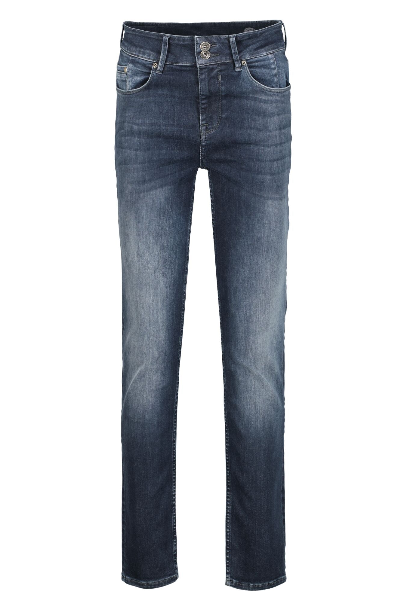 GARCIA CARO Curved Jeans - Midnight Ocean Blue - 285.8085