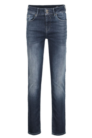 GARCIA CARO Curved Jeans - Midnight Ocean Blue - 285.8085