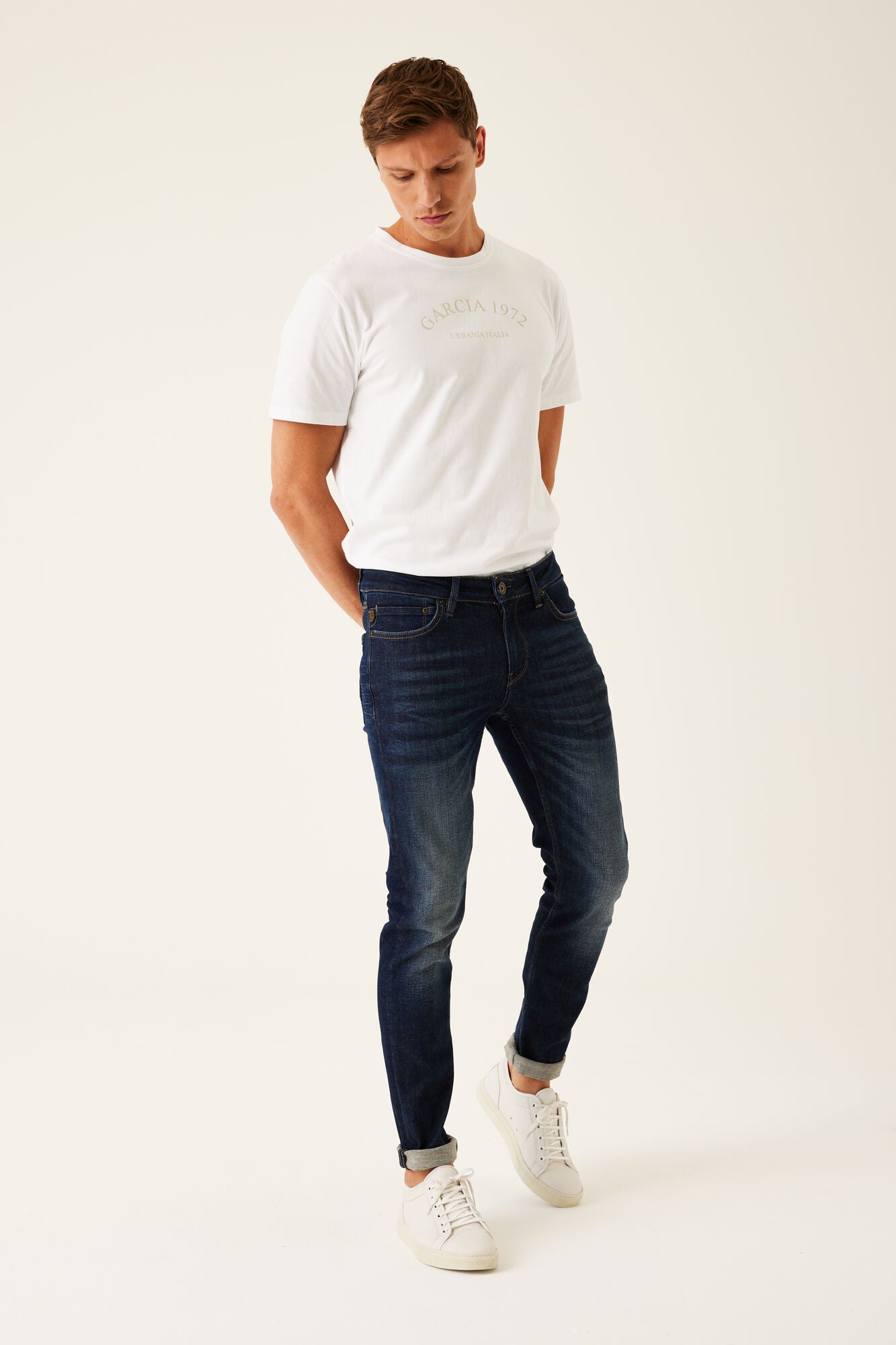 GARCIA JEANS Fermo Five-Pocket Hose - Midnight Indigo Rinse - 650.8800 von Garcia Jeans