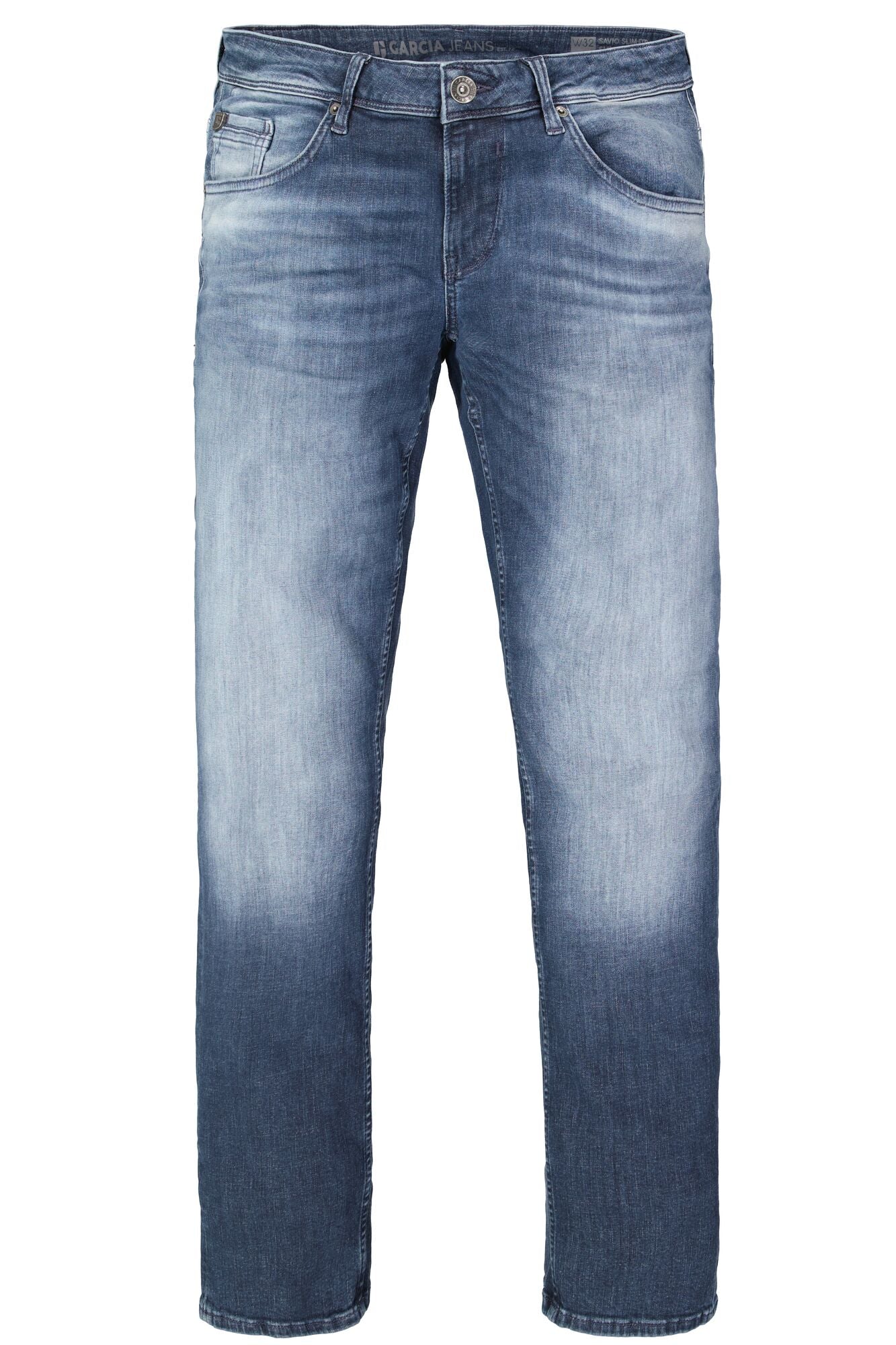 GARCIA SAVIO Slim Jeans - Vintage Cobalt Wash - 630.8845 von Garcia Jeans