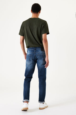 GARCIA SAVIO Slim Jeans - Vintage Cobalt Wash - 630.8845