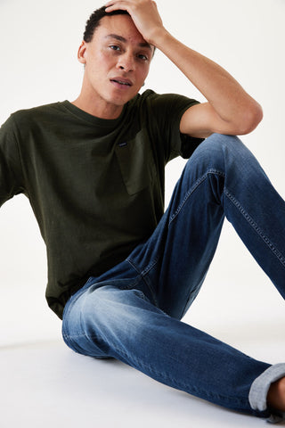 GARCIA SAVIO Slim Jeans - Vintage Cobalt Wash - 630.8845