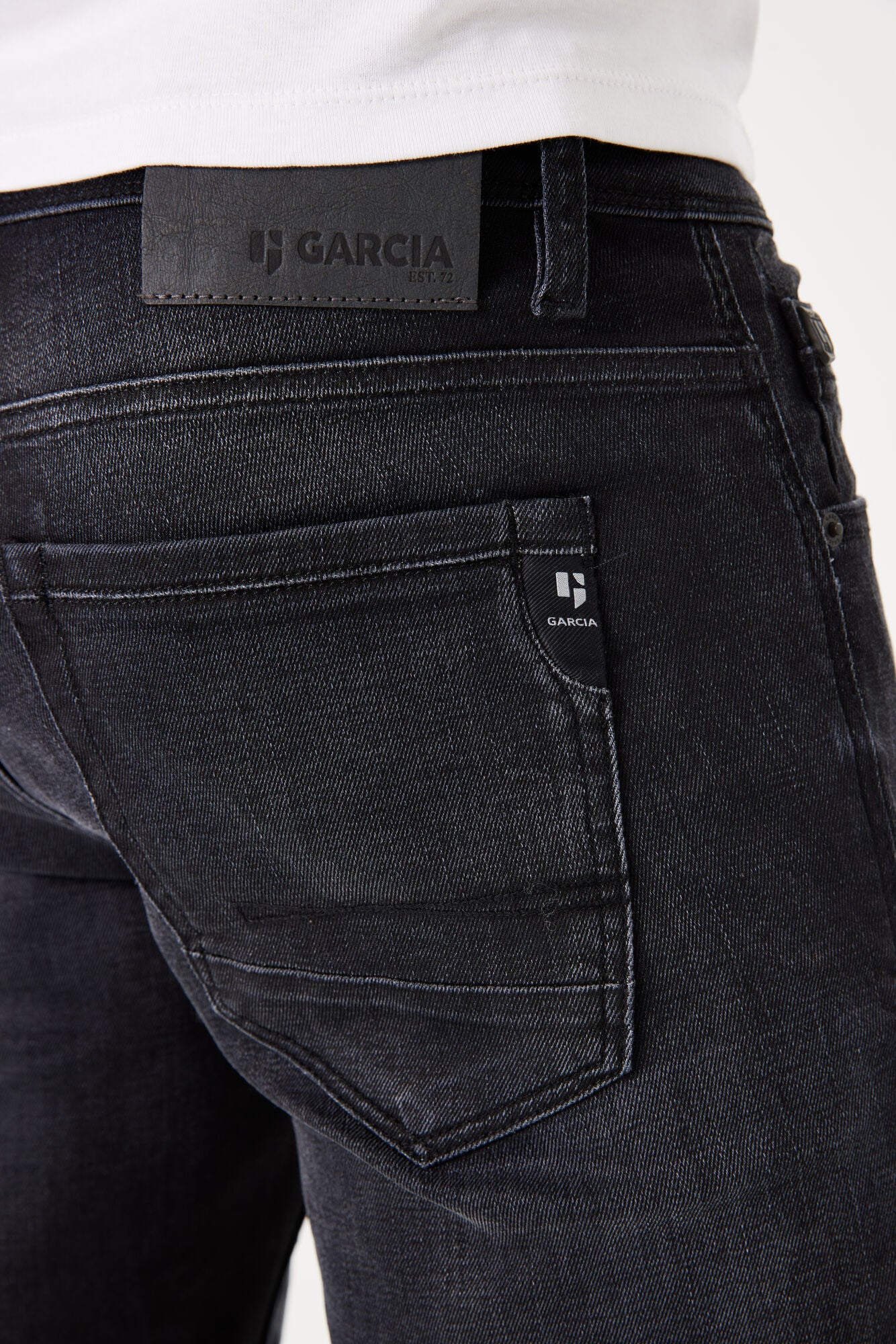 GARCIA SAVIO Jeans - Charcoal Night Black - 630.9095