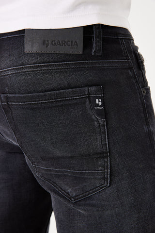 GARCIA SAVIO Jeans - Charcoal Night Black - 630.9095