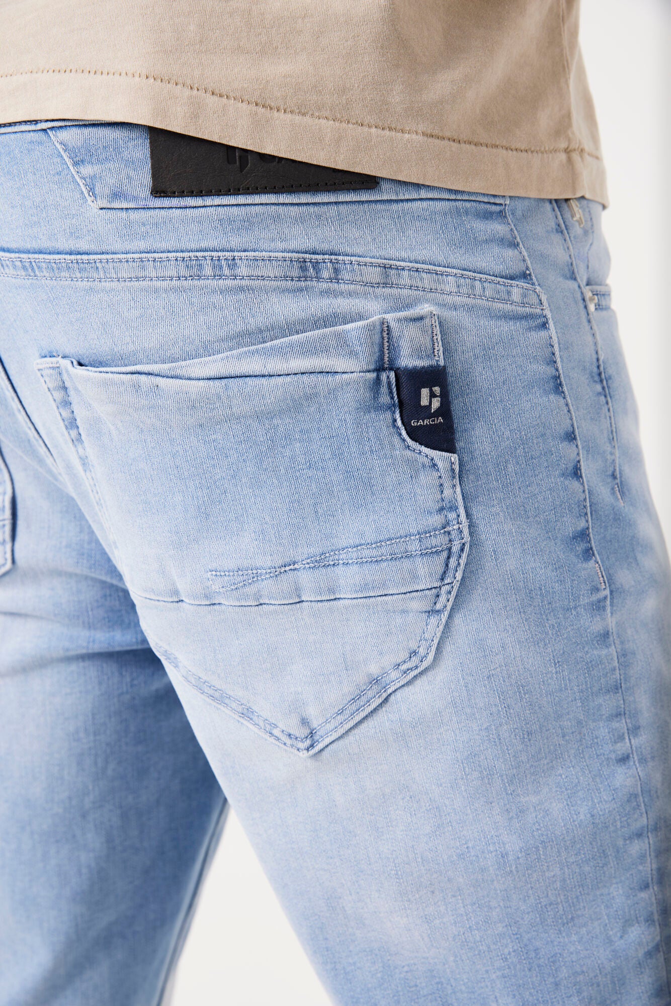 GARCIA JEANS Rocko Five Pocket - Misty Harbor Blue - 690.9905