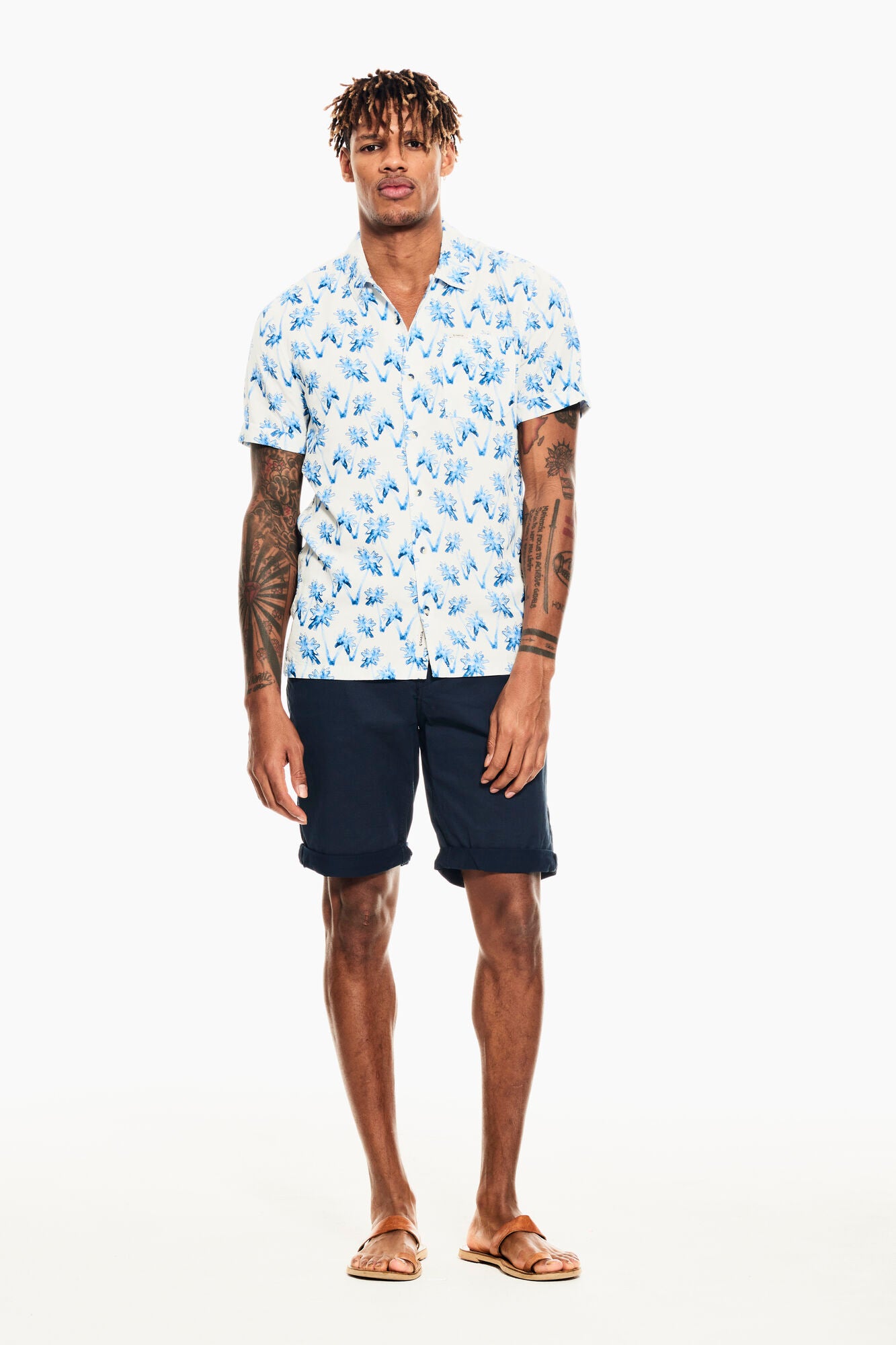 GARCIA JEANS Santo Chino-Shorts - Night Harbor Blue - GS110353.292 von Garcia Jeans