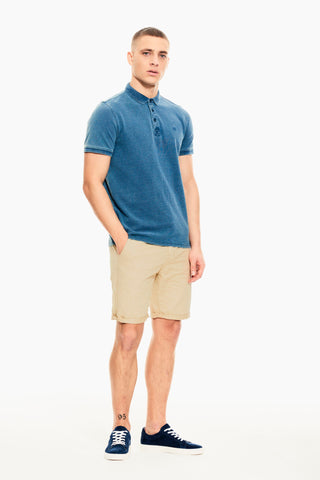 GARCIA SANTO Herren Chino-Shorts - Sandstone Dawn - GS110353.3031