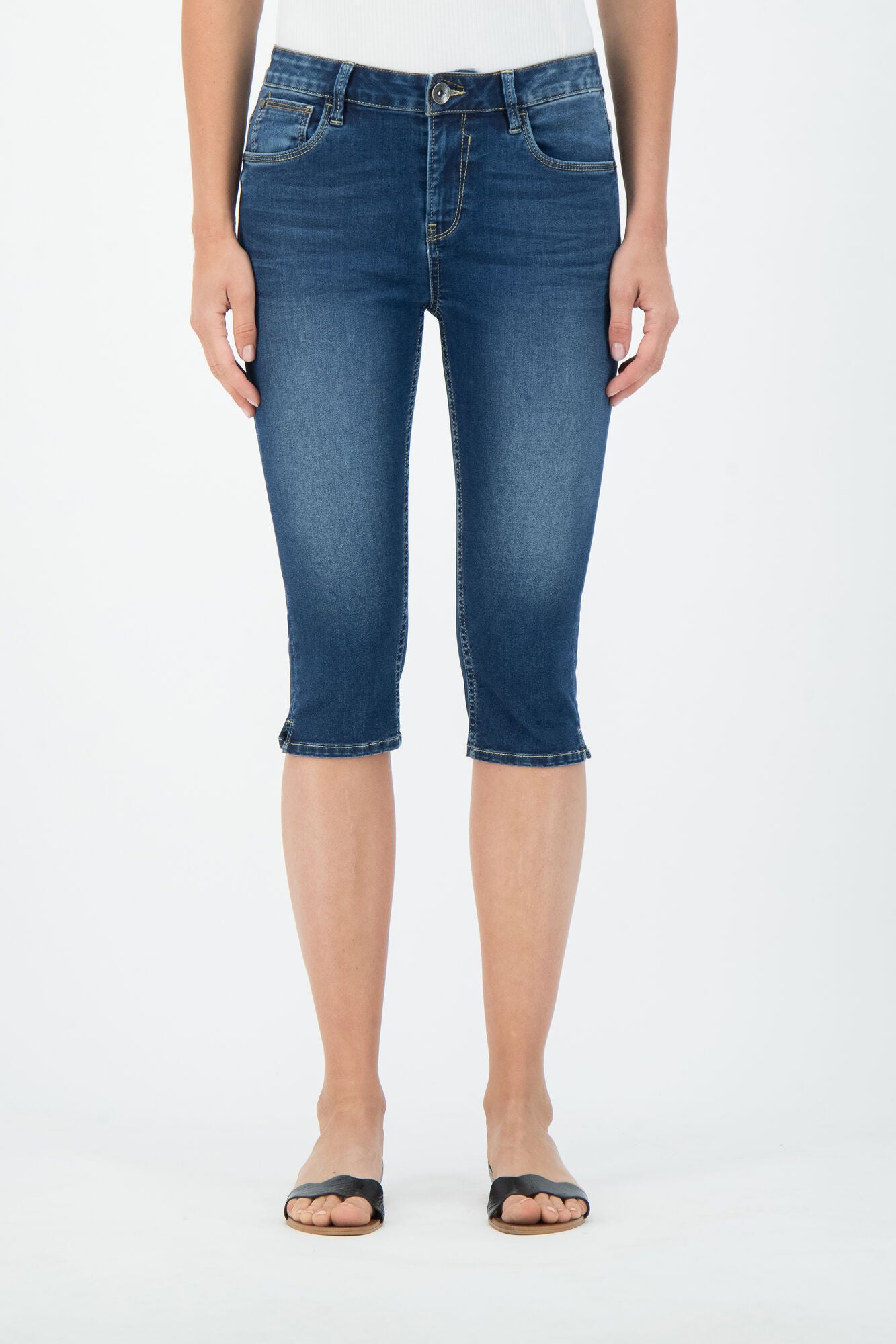 GARCIA JEANS Celia Capri Slim - Midnight Indigo Flow - 277.7509