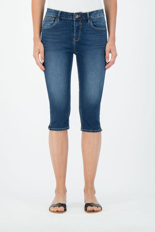 GARCIA JEANS Celia Capri Slim - Midnight Indigo Flow - 277.7509