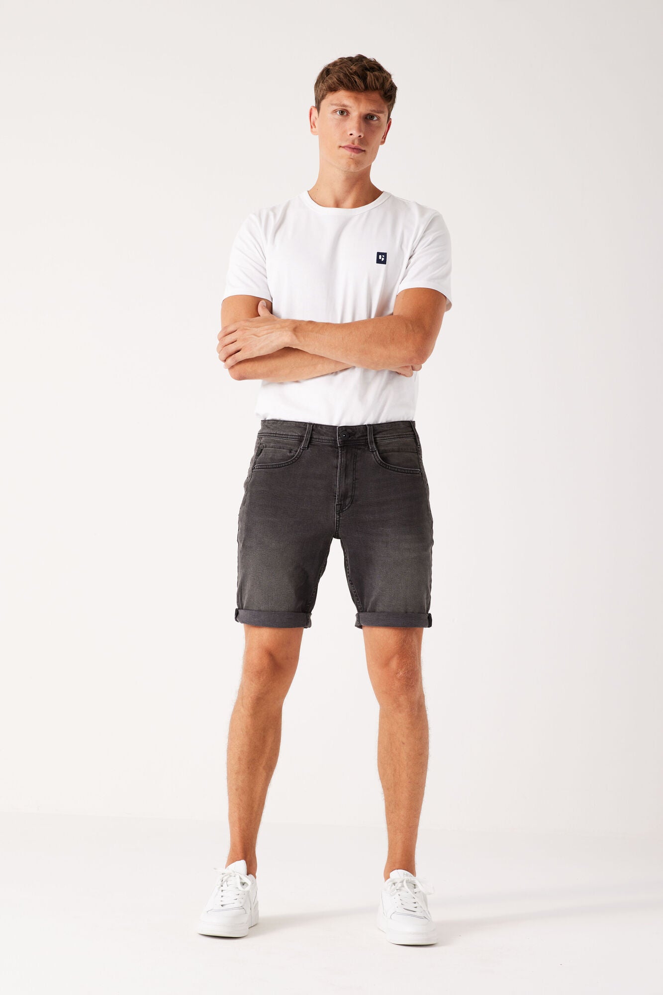 GARCIA JEANS Rocko Short - Graphite Thunder - 695.9325 von Garcia Jeans