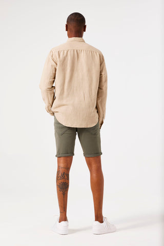 GARCIA JEANS Rocko Short - Mossy Sage Green - 695.2050