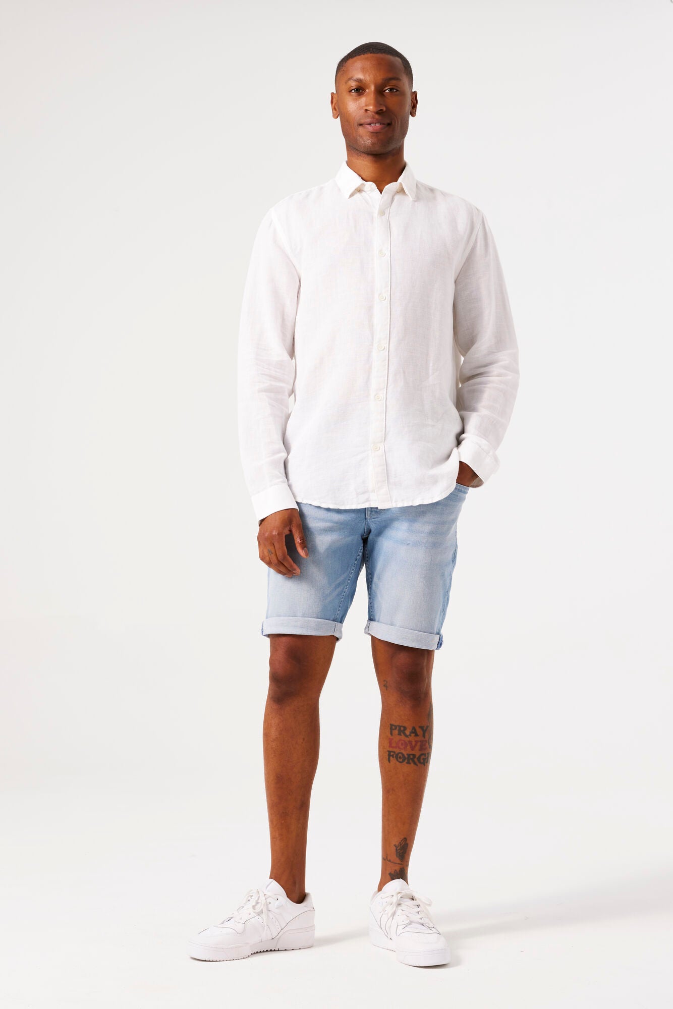 GARCIA JEANS Russo Short - Skywashed Harbor Blue - 615.2956 von Garcia Jeans