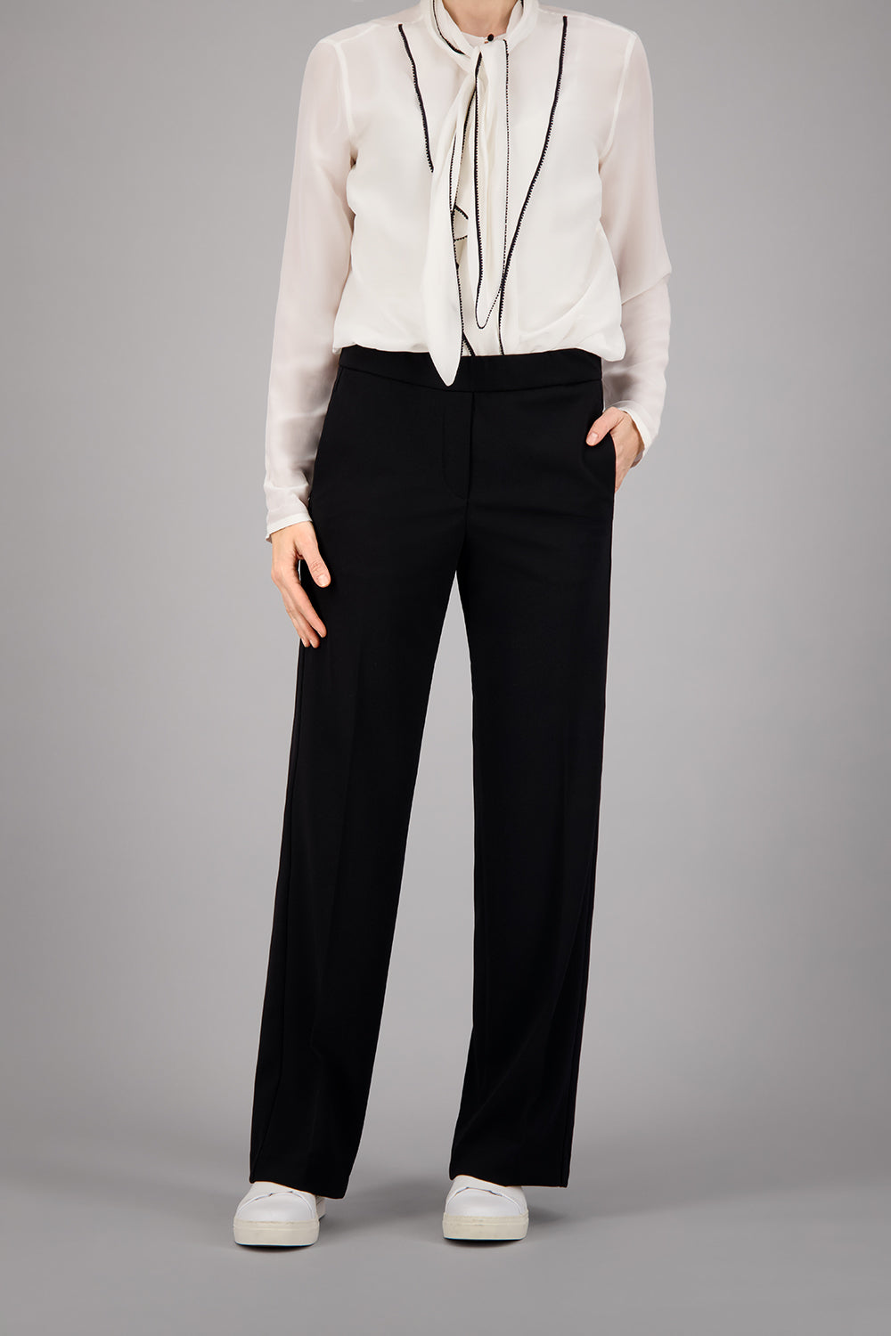 ATELIER GARDEUR Franca Stoffhose - Deep Noir - FRANCA800 601371.1099 von Atelier Gardeur