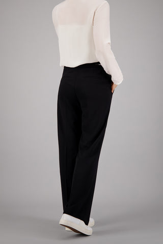 ATELIER GARDEUR Franca Stoffhose - Deep Noir - FRANCA800 601371.1099