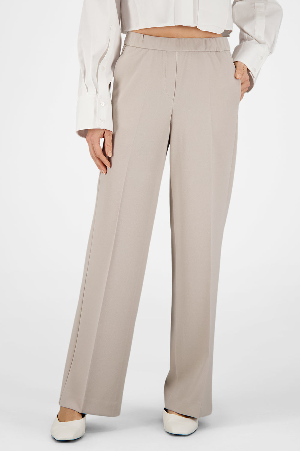 ATELIER GARDEUR Franca Stoffhose - Soft Sand - FRANCA800 601371.1012 von Atelier Gardeur