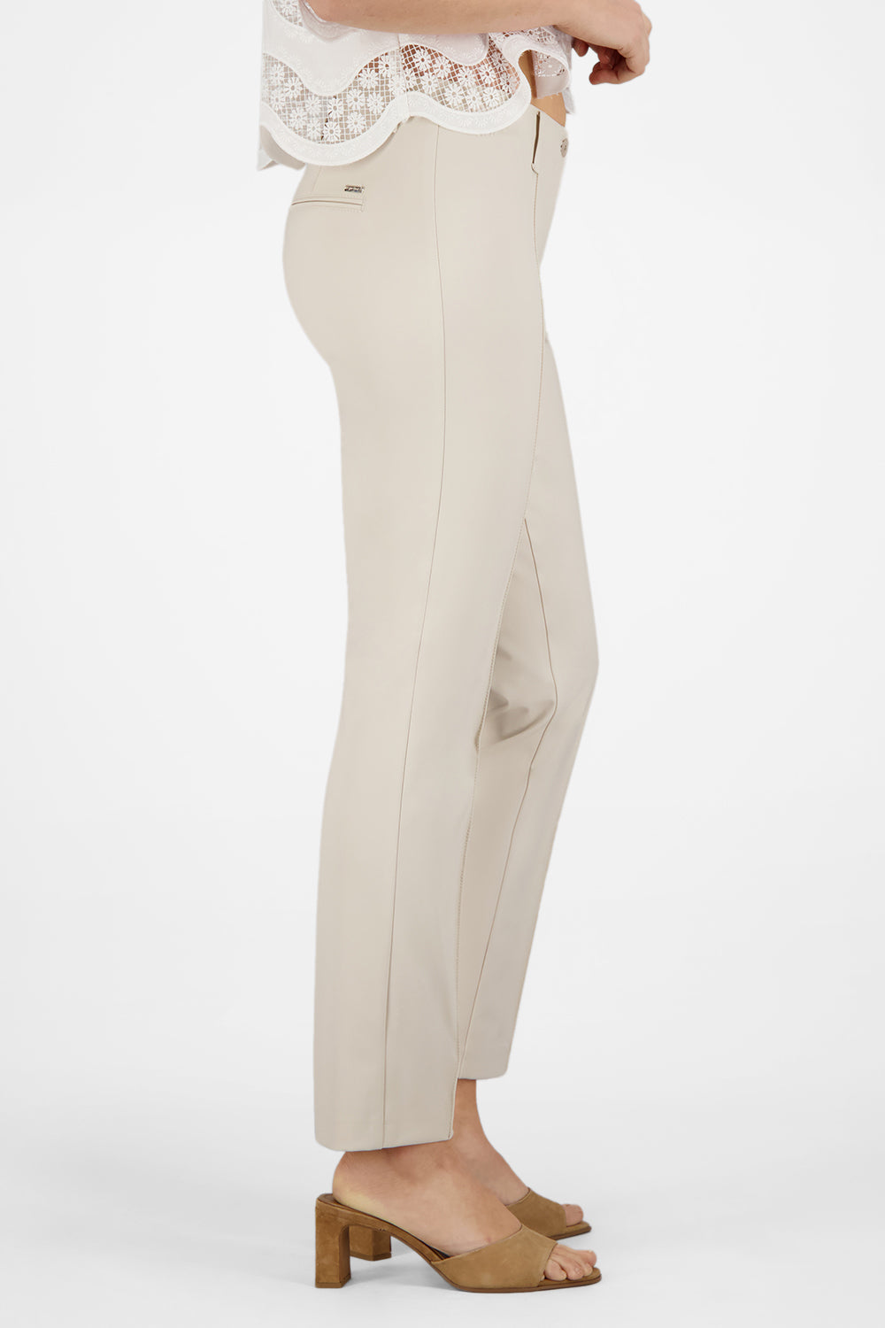 ATELIER GARDEUR Zene Elegante Hose - Soft Ivory - ZENE61 602471.1013 von Atelier Gardeur