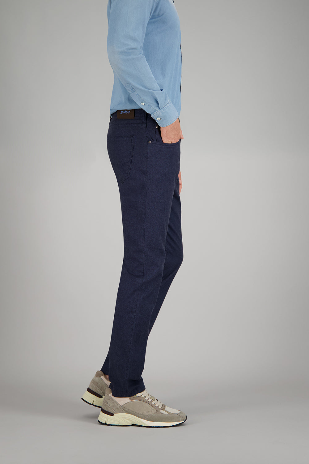 ATELIER GARDEUR Bill Five-Pocket-Hose - Midnight Navy - BILL-3-412471-68 von Atelier Gardeur