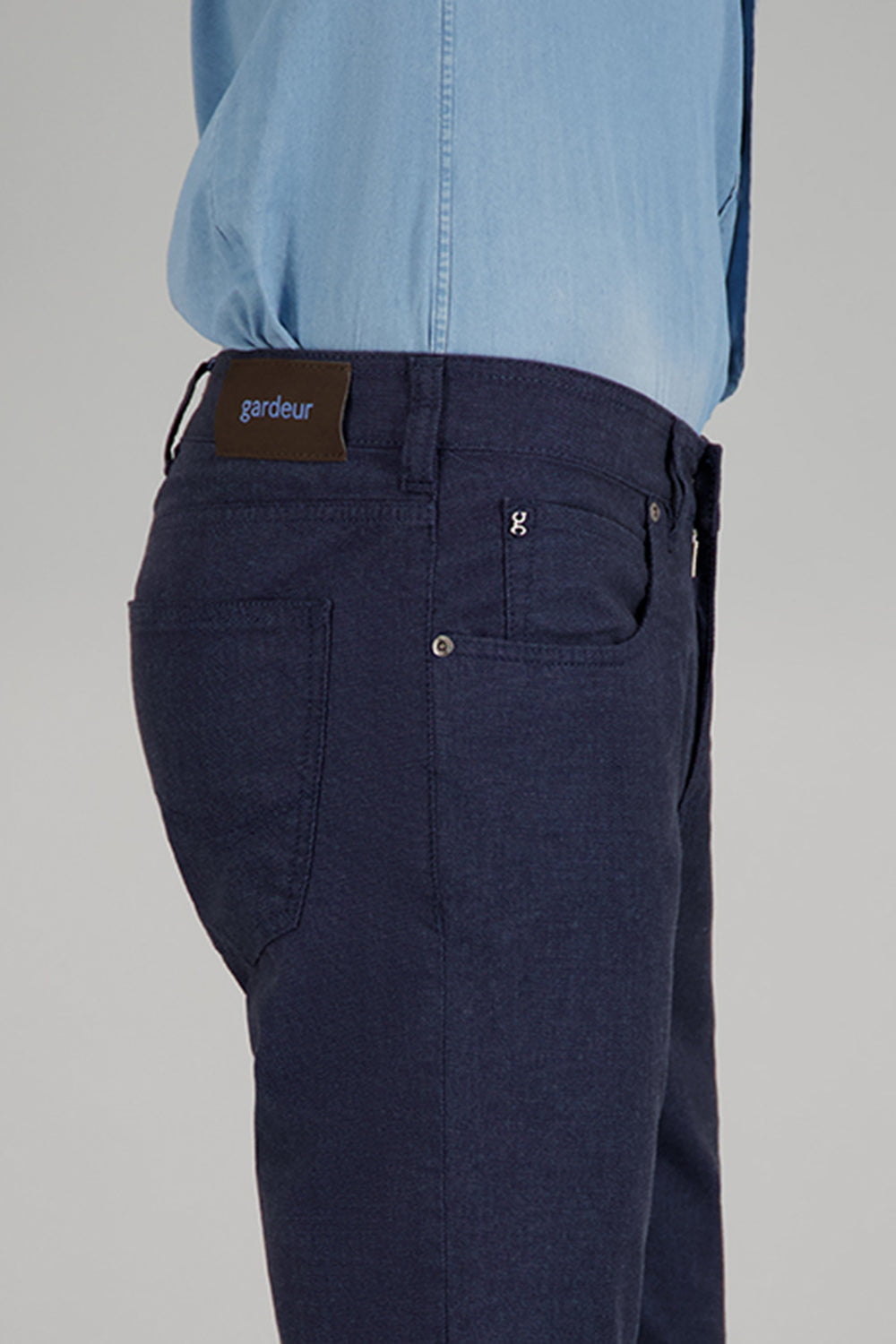 ATELIER GARDEUR Bill Five-Pocket-Hose - Midnight Navy - BILL-3-412471-68 von Atelier Gardeur