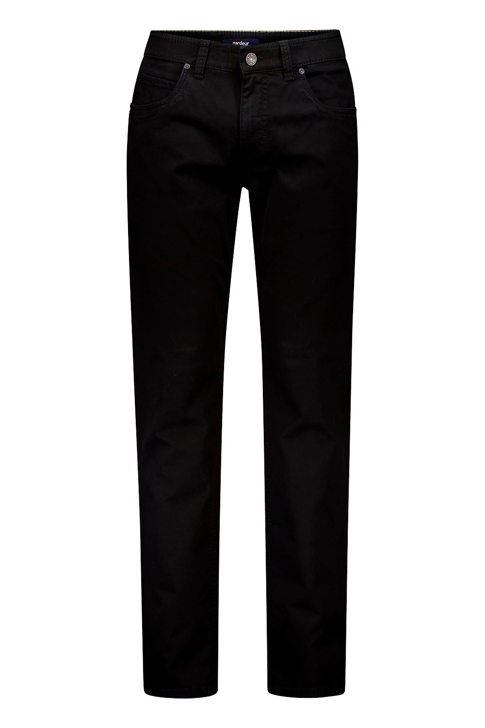 ATELIER GARDEUR Bill Cotton Flex Hose - Deep Obsidian Black - BILL-3-418861-99