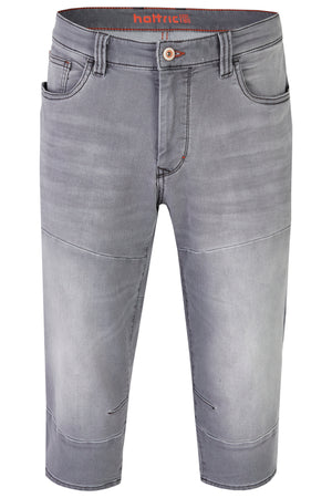 HATTRIC WORKER CAPRI Jeans - Steel Mist Grey - 696015 7712.04